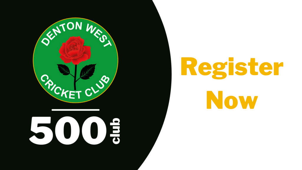 Launch of Denton West Cricket Club '500 Club'